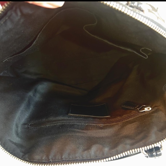 COACH F24606 Peyton Dome Signature Satchel w/ Detachable Crossbody Strap - Picture 10 of 11